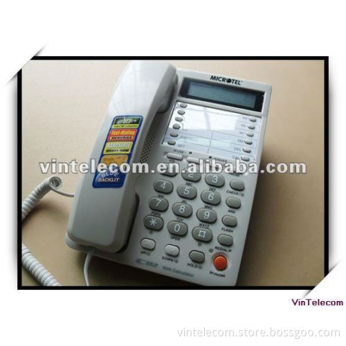 Caller ID phone / MicroTel KX-TSC31CID telephone / KX-T2378 Phone